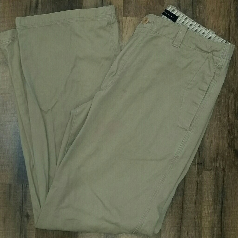 Banana Republic Men's khakis